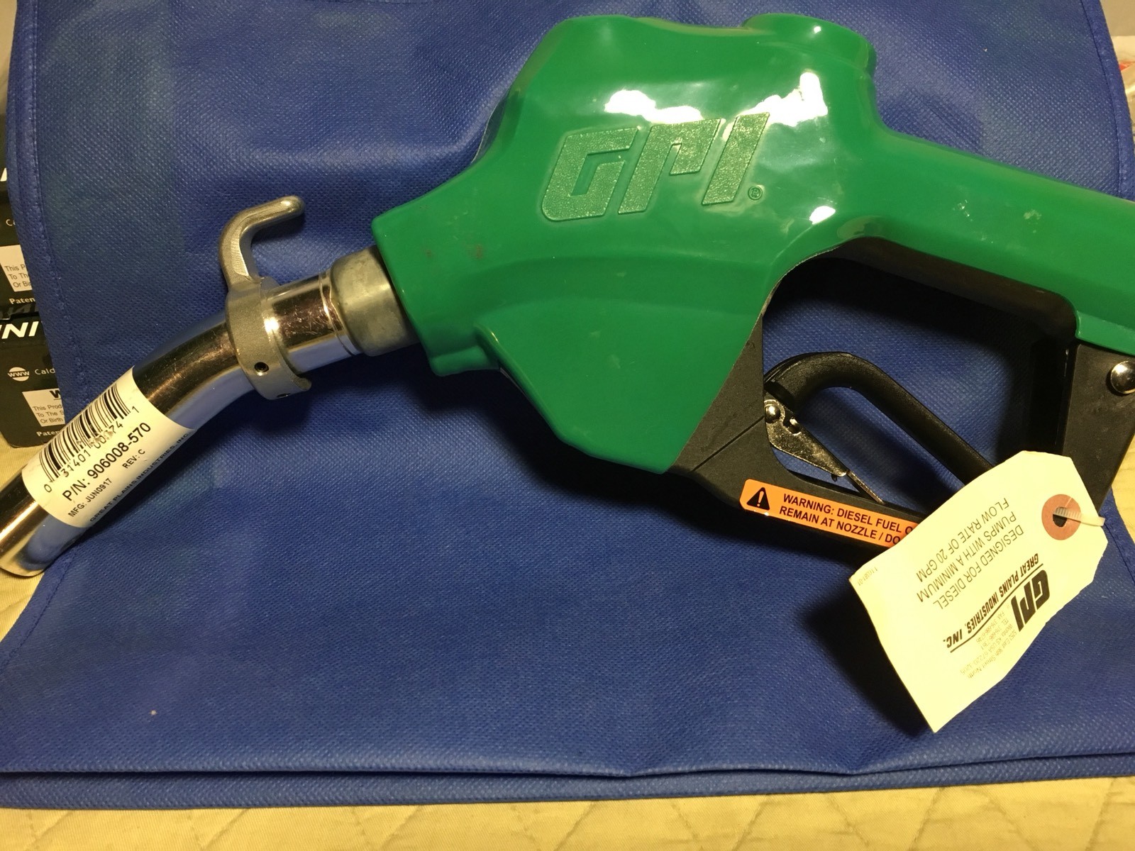 NEW Diesel Fueling Nozzle GPI Automatic 1" FAST SHIPPING⚡️