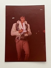 ELVIS PRESLEY ORIGINAL VINTAGE KODAK PHOTO PITTSBURGH, PA  DEC. 31 1976 STAMPED