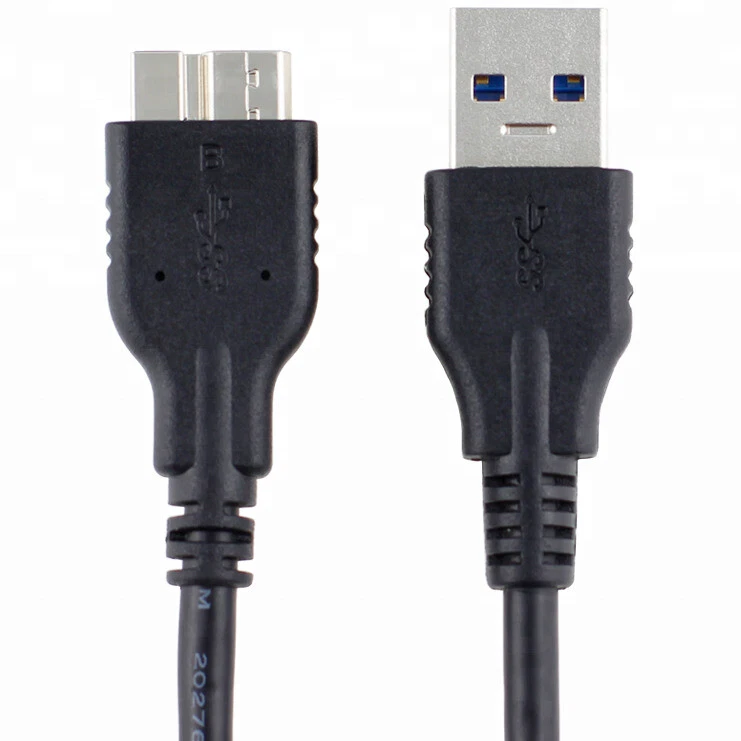 SuperSpeed USB 3.0 Micro B Hard Drive Cable For Seagate WD Toshiba PC Camera - Image 4 of 4