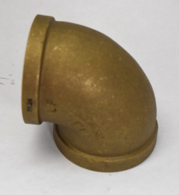 2'' Fip x Fip Brass Elbow Pipe Lead Free Female Threaded Connection