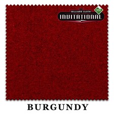 Championship Invitational Billiard Pool Table Felt Cloth with Teflon -FREE Spots