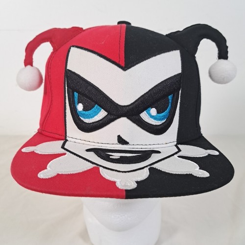 Batman Harley Quinn DC Comics Originals Snapback Baseball Cap schwarz rot Mütze NEU - Bild 17 von 20