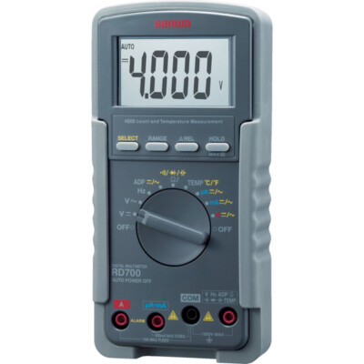 SANWA PC-700 DIGITAL MULTI METER 4981754023100 1000V 10A 40M 460g