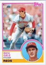 1983 Topps Traded #35T Rich Gale Cincinnati Reds