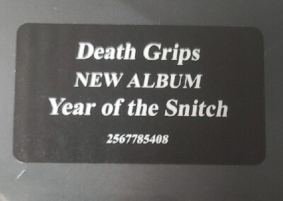 Death Grips – Year Of The Snitch - LP Vinyl Record 12
