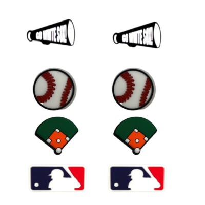 MLB Chicago White Sox Baseball Team For Crocs Shoe Charms Jibbitz  Pieces