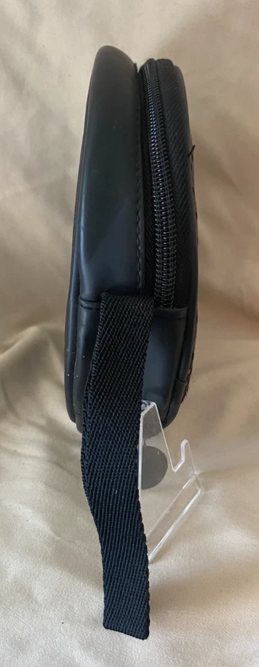 Cartera Icon HDR032I-ORG 32 CD Cremallera Redonda Lado Suave Naranja Negra Foto 3 de 4