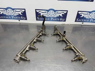 2007 Lexus LS460 Direct Fuel Injectors (8) w/ Fuel Rails 23250-31030