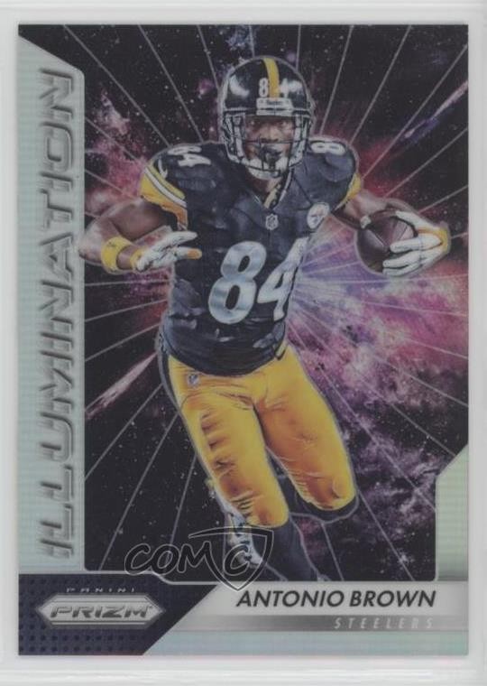 2016 Panini Prizm Illumination Silver Prizm Antonio Brown #9 no9