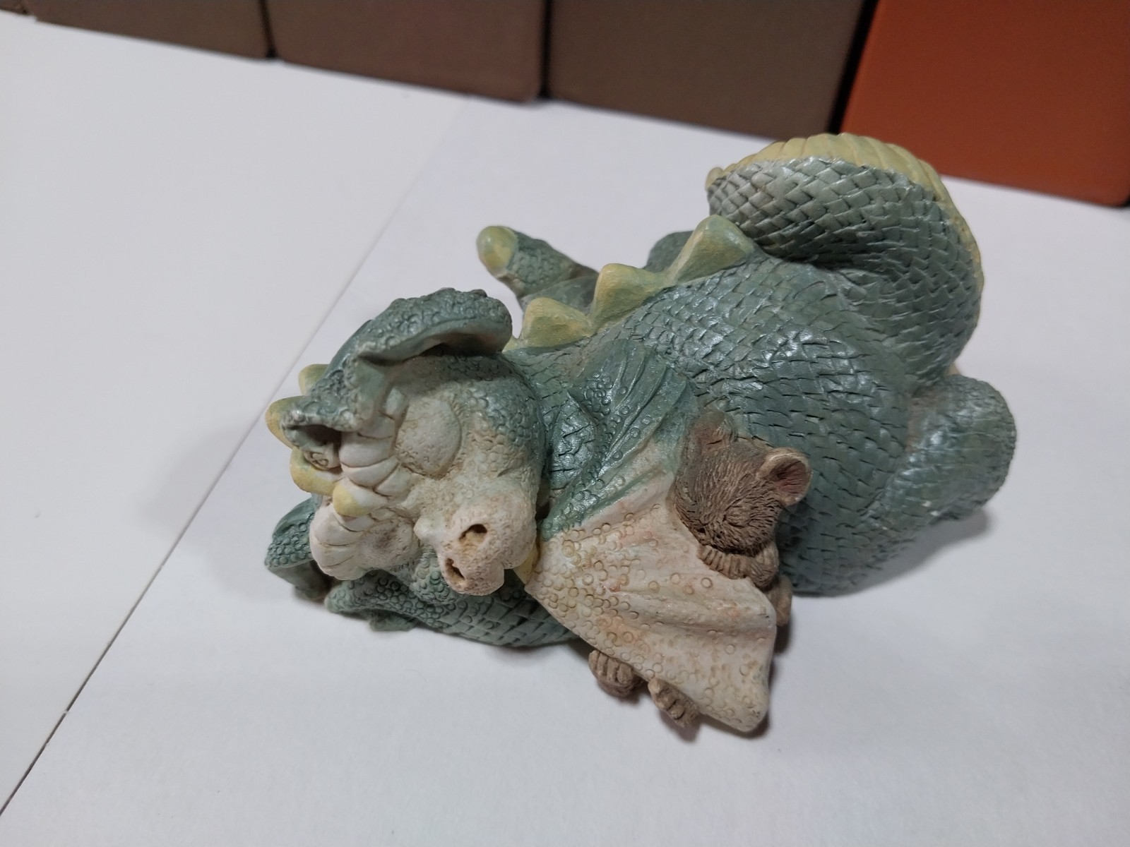 Stone Critters Darwin The Dragon Naptime