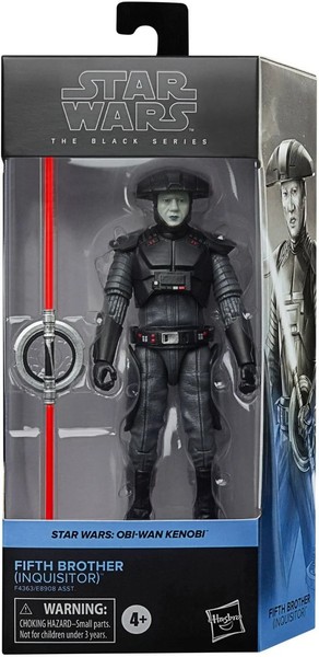 "Hasbro Star Wars Black Series Obi-Wan Kenobi Fifth Brother (Inquisitor) 6\" Neu"-image
