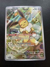 Pokémon Eevee TCG 173 Holo Promo Prismatic Evolutions, NM/M Condition