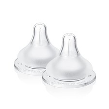 The Easy Baby Bottle Nipple, 2 Counts Stage3 5 8m