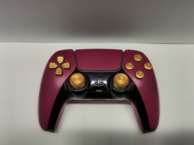 Ps5 Controller With Hall Effect Joystick Upgrade (Cosmic Red)