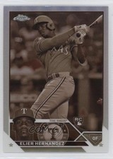 2023 Topps Chrome Update Sepia Refractor Elier Hernandez #USC135 11ur