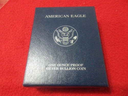 Photo of a 2005-W American Silver Eagle Proof from an eBay listing that sold on Jul 17, 2026