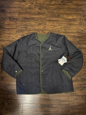 Nike Men's Medium Jordan Flight Heritage Reversible Liner Jacket DX4349-045 NWT