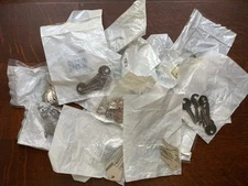 HUGE Lot 25 Pkgs New Ilco Flat Steel Key Blanks Uncut Locksmith Different Sizes