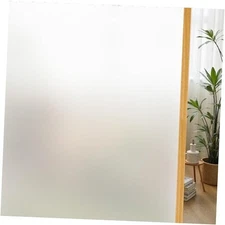 Window Privacy Film Frosted Glass Window Film Decorative Static 17.3"×78.8"