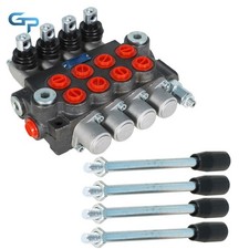 Hydraulic Directional Control Valve 4 Spool11gpm  BSPP Interface NEW