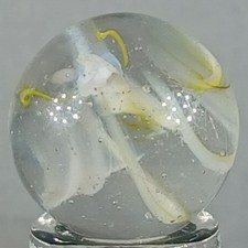 Vintage Imported Hybrid Cat's Eye Marble .60 Inches Near-Mint Condition