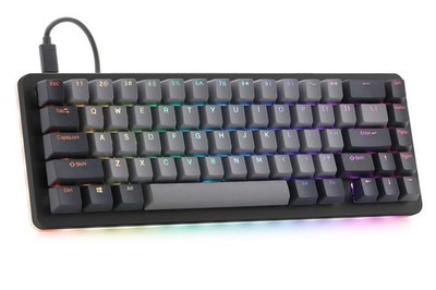 DROP ALT 65% Mechanical Gaming Keyboard Hot-Swap RGB USB-C Aluminum Frame Black