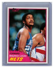 1981-82 Topps #E79 Maurice Lucas