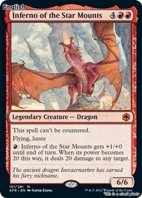 Inferno of the Star Mounts EN [AFR - 151] - NM TCG MTG