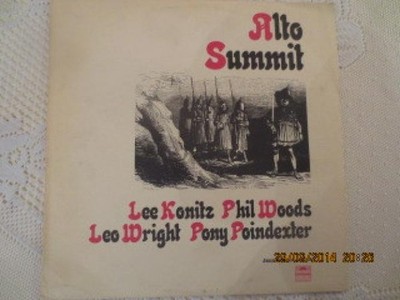 Lee Konitz / Pony Poindexter / Phil Woods / Leo Wright - Alto Summit (LP, Album)
