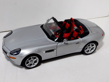 BMW Z8 SPIDER  SILVER 1999 WITH SOFT TOP KYOSHO 08511S 1:18