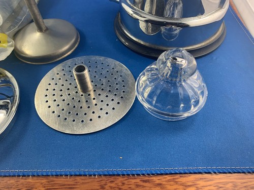 HECLA COFFEE PERCOLATOR Stainless Steele Vintage 1950s - model p5 (LS) - Picture 11 of 20