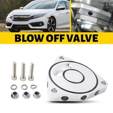 For 2015-2021 Honda Vortex Civic Blow Off Valve Plate Spacer Silver BOV Adapter
