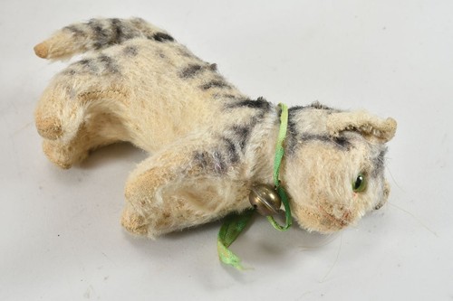 N46L38- Steiff Vintage Stofftiere ua Katze Fisch Dackel - Bild 10 von 12