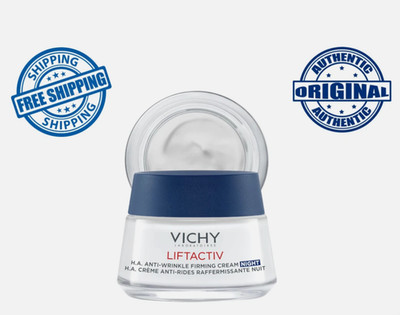 VICHY LIFTACTIV Supreme H.A. Anti-Wrinkle Firming Face Cream Fragrance Free NEW