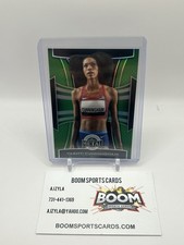 2025 Leaf Metal Women Of Sport Base Green Prism #129 Vashti Cunningham 1/5