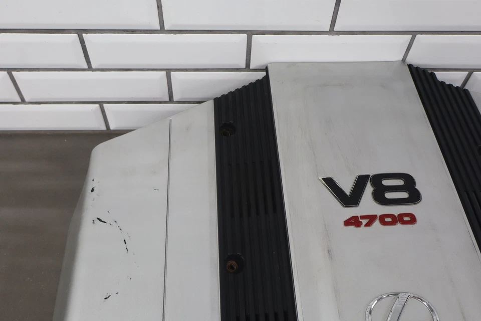 98-02 Lexus LX470 LandCruiser 4.7L V8 2UZFE Engine Beauty Cover *Cracked* - Image 4 of 4