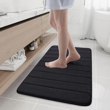Buganda Memory Foam Bath Mat, 40 x 24, Ultra Soft and Non-Slip Bathroom Rugs,...