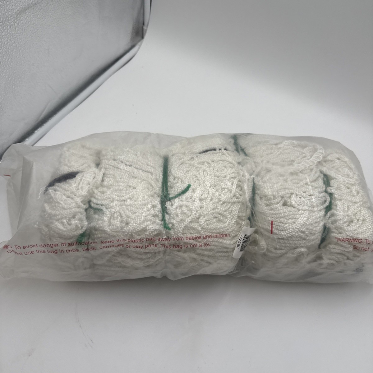 3mm Twisted Soccer Net, (6.5” H X 18.5 W X 2-Feet D X 6-Feet