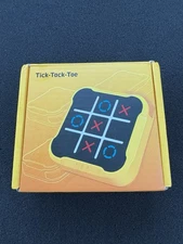 Tick-Tack-Toe Games for Kids 3-in-1 Sensory Handheld Puzzle Console Ages 6-12