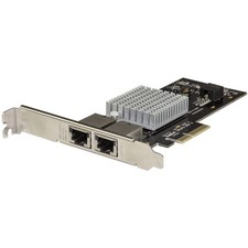 StarTech Dual Port PCI Express 10GBase-T / NBASE-T Ethernet Network Card
