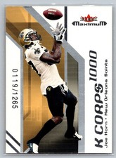 2002 Fleer Maximum K Corps Joe Horn  /1265