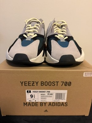 B75571 Adidas Yeezy Boost 700 Sz 9.5 Wave Runner