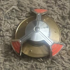 Vtg MOTU Flying Fists He Man SPINNING SHIELD original 1986 accessory weapon part