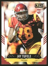 2021 Score #392 Jay Tufele NFL Football
