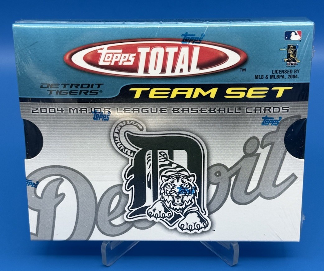 2004 Topps Total DETROIT TIGERS Factory-Sealed Team Set-31 Cards Ivan Rodriguez