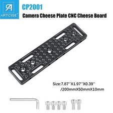 Multifunctional Cheese Plate with 1/4 3/8 Threads Switching Plate Camera Easy