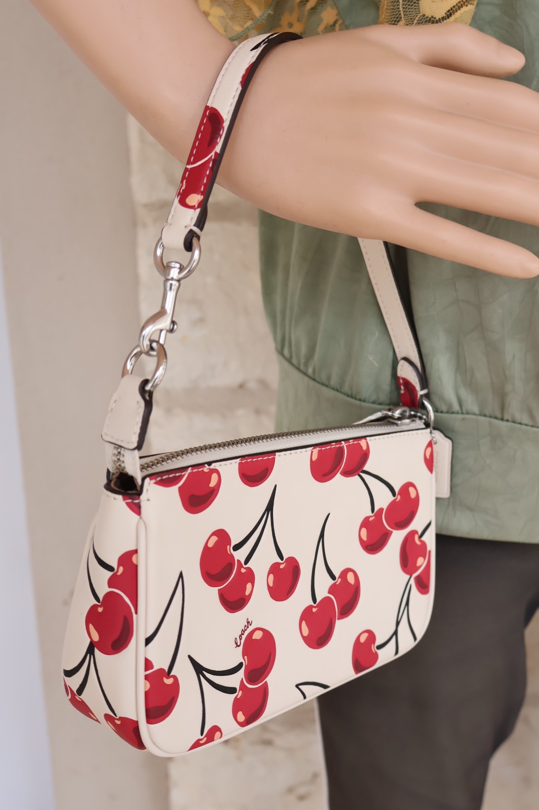 NEW Coach Chalk multi Cherry  Print (red)  SV/Chalk multi Choose from 9 Options image 8