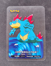 Pokemon - Impergator 009 - Deutsch - Lamincard Edibas - 2006