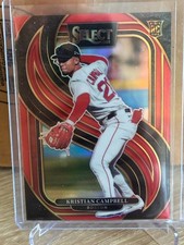 2025 Panini Select KRISTIAN CAMPBELL RC Red PRIZM PREMIER /149 #177 Red Sox