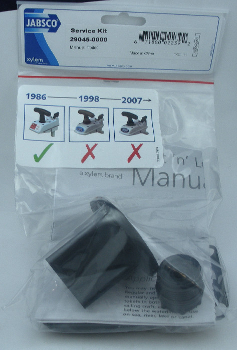 Jabsco 29045-0000 Service Kit 29090 Toilet Pre1998